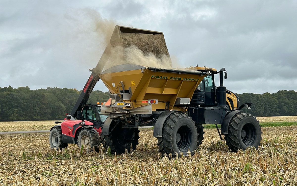 Fingal farm supply truck blue